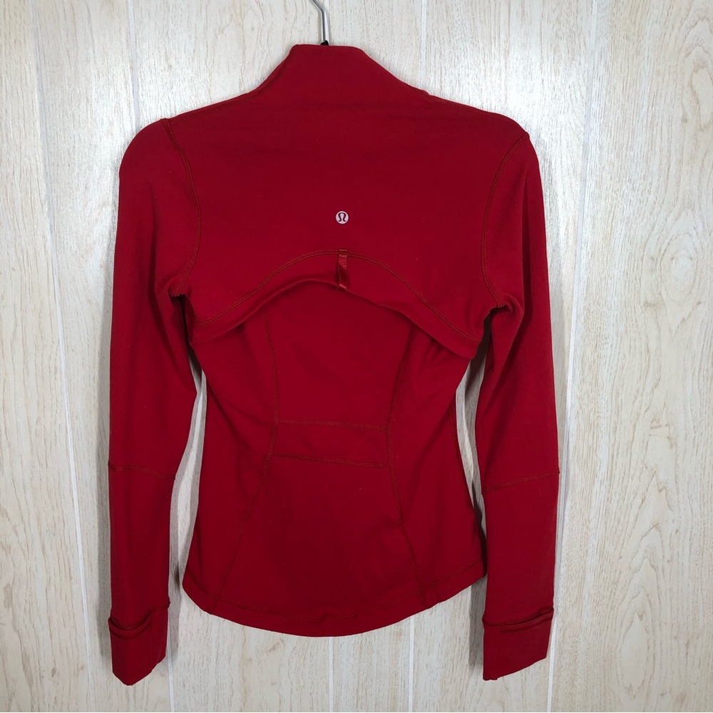 Lululemon Red Define Jacket - Picture 4 of 8